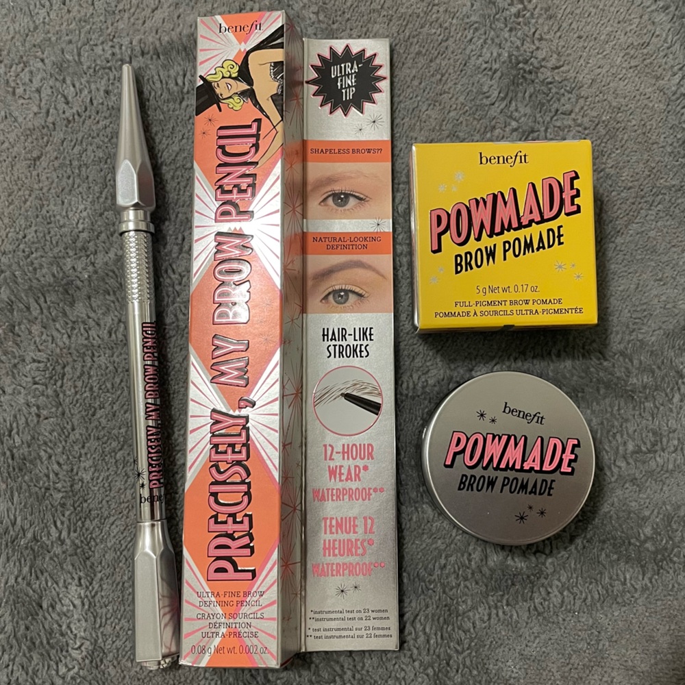 Benefit brow pencil and brow pomade